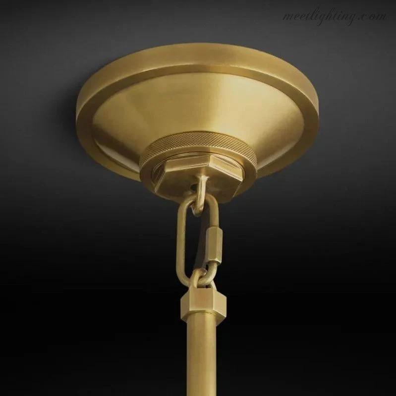 Industriële Hanglamp Cilinderglas Messing Verstelbaar Hoogte Edison Lamp Eetkamer Woonkamer Retro Verlichting | Sansoti