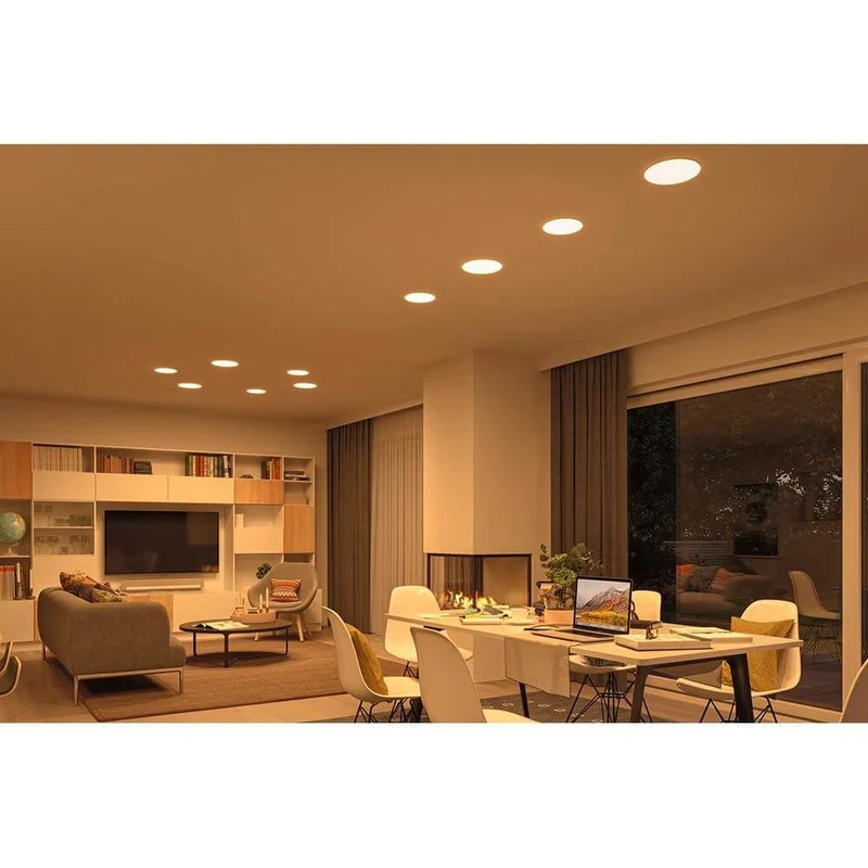 VariFit LED Einbaupanel Veluna Ø 12,5cm Rund Satin