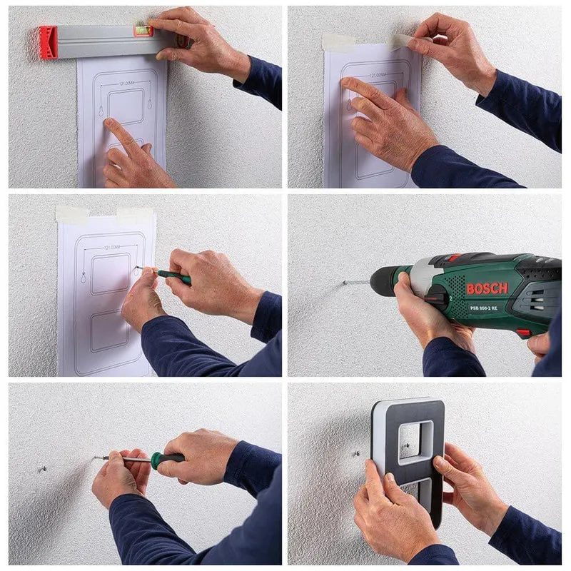 Solar LED Hausnummernleuchte Nummer 8