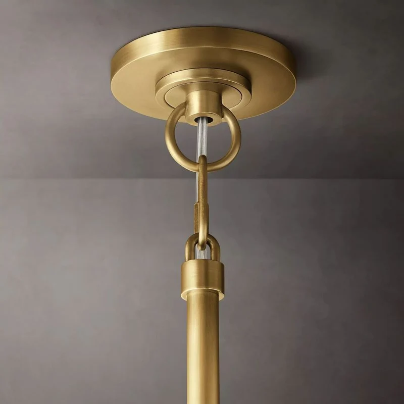 Ronde Kristallen Kroonluchter Messing K9 Kristal LED Hanglamp Eetkamer Woonkamer Entree Chique Luxe Verlichting | Sansoti