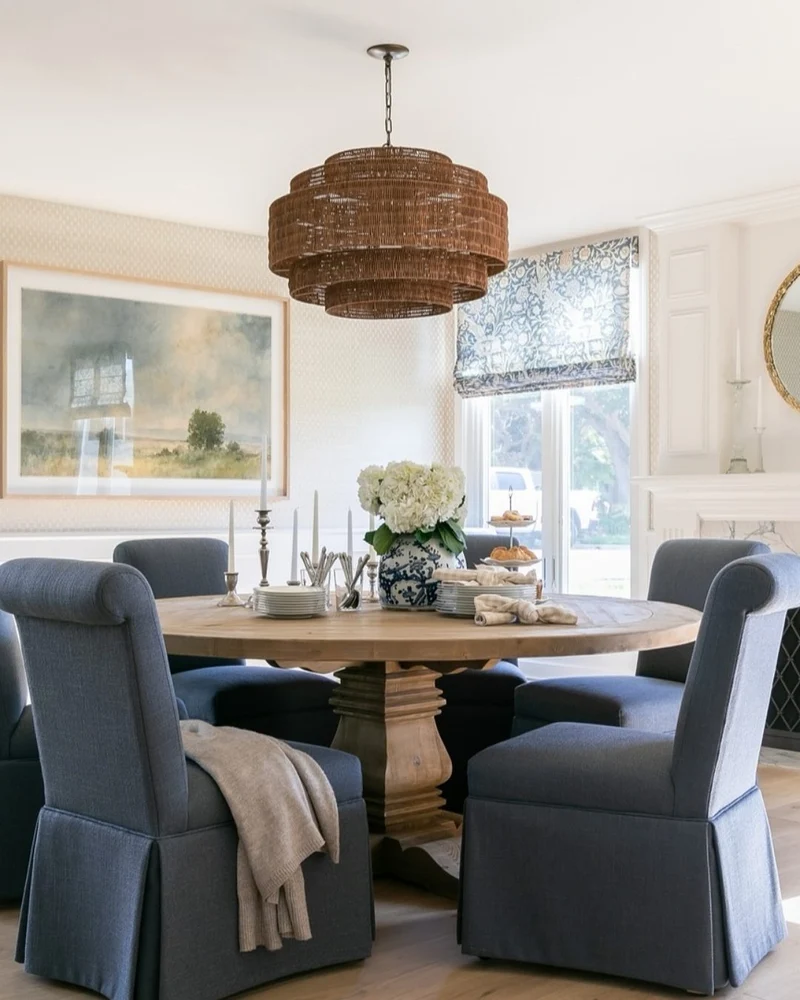 Gevlochten Rotan Kroonluchter Gelaagd IJzeren Frame Verstelbare Hoogte Hanglamp Eetkamer Woonkamer Verlichting | Sansoti