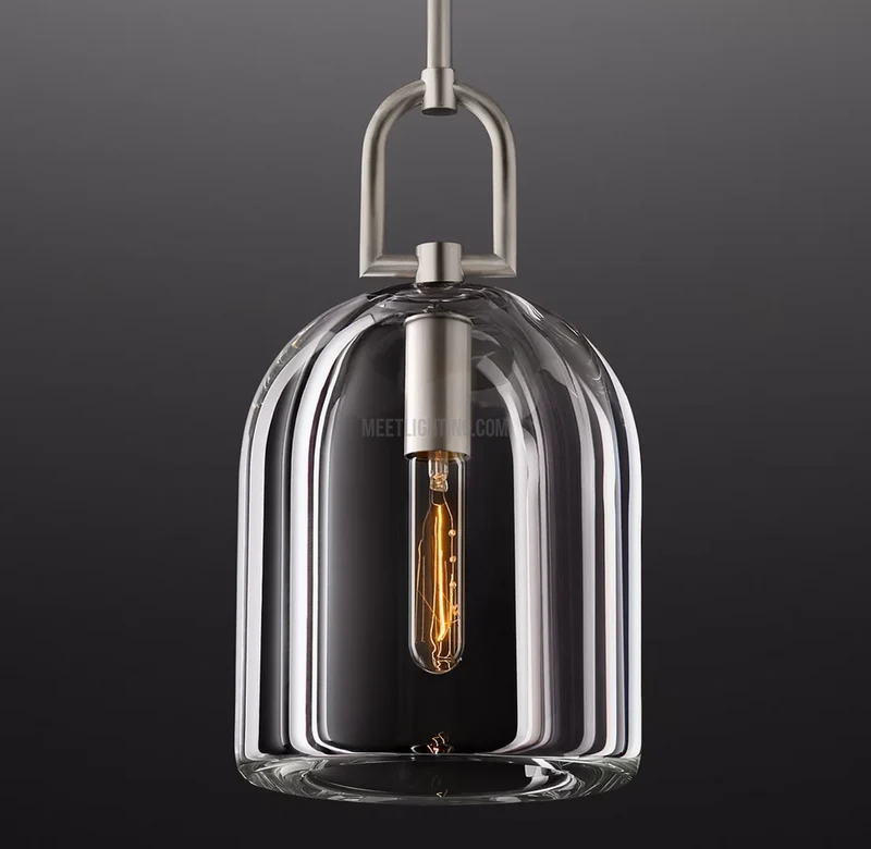 Kristallen Hanglamp Cloche K9 Glas Messing Dimbaar E12 E26 Hoogwaardig Handgemaakte Verlichting Eetkamer | Sansoti