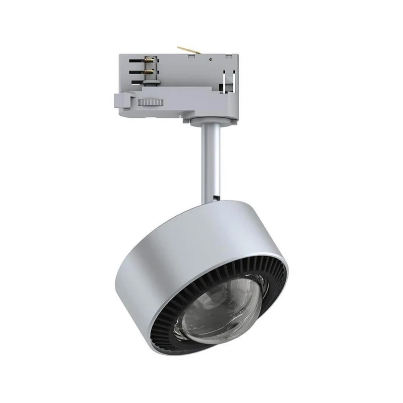 ProRail3 LED Schienenspot Aldan 8,2W Dimmbar Silber, Schwarz