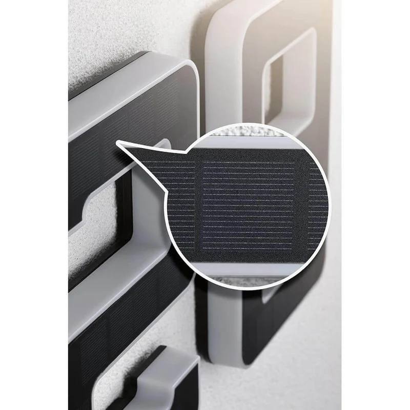 Solar LED Hausnummernleuchte Nummer 1