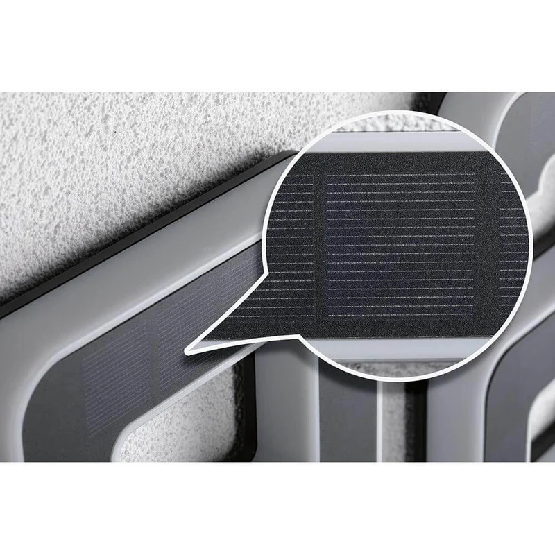 Solar LED Hausnummernleuchte Nummer 1