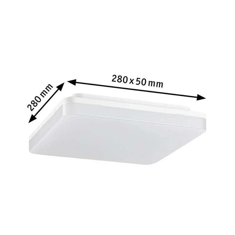 LED Panel Deckenleuchte Cela Wärme-Dimmbar Weiß-Matt
