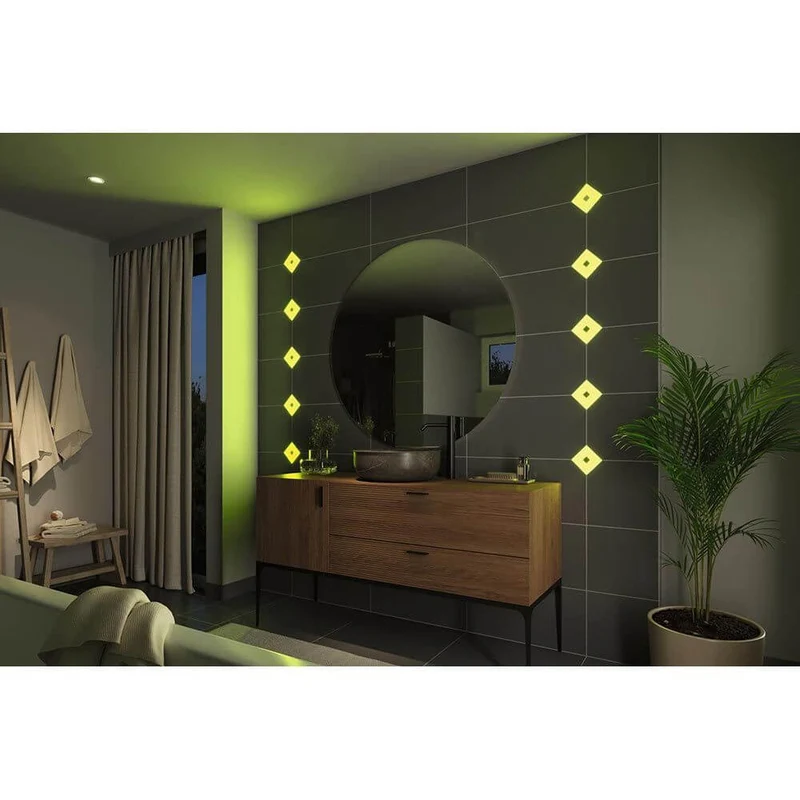 LumiTiles Kabel Square RGBW 1,9m Schwarz