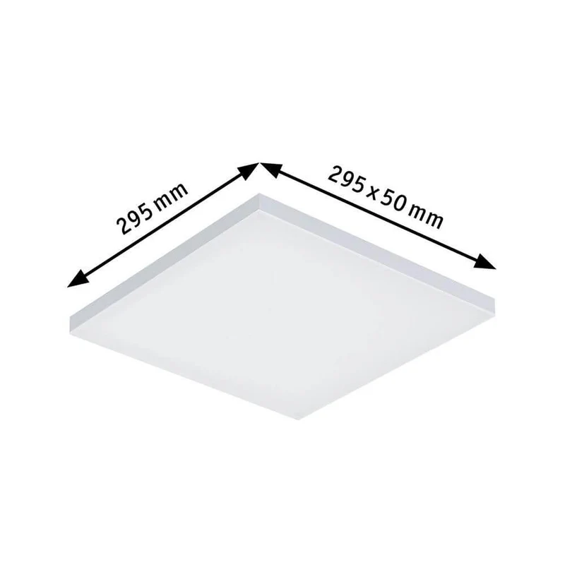 LED Panel Einbau-Deckenleuchte Velora mit 3 Stufen-Dimmer Eckig