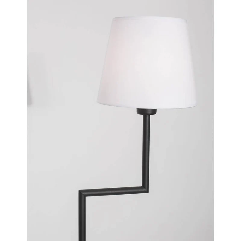 Savona Stehleuchte Metall Schwarz