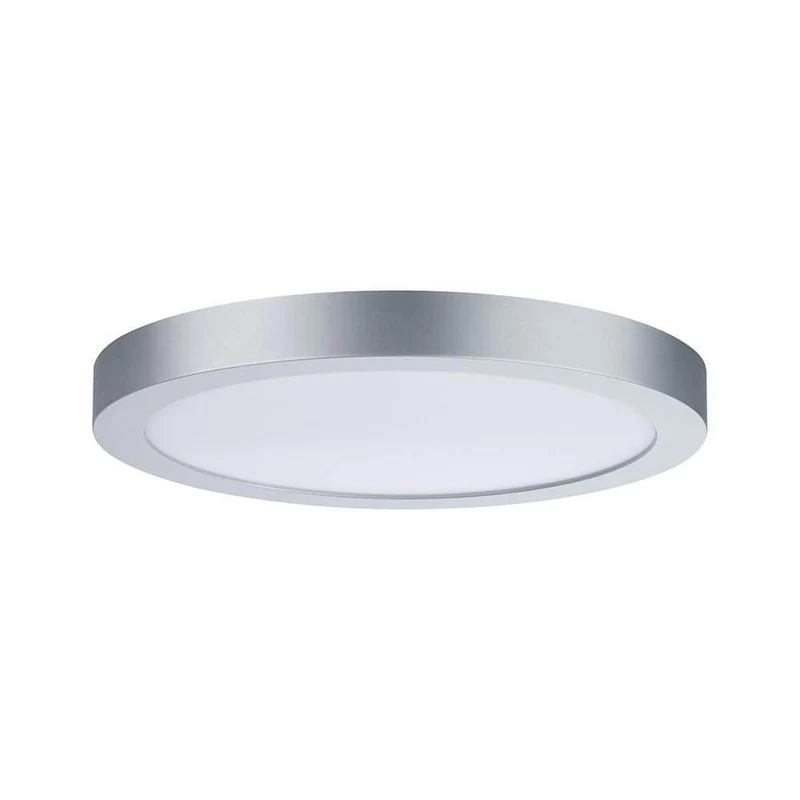 LED Panel Abia Rund Chrom-Matt Neutral-Weiß