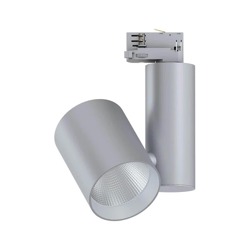 ProRail3 LED Schienenspot Zeuz 9° Dimmbar Silber