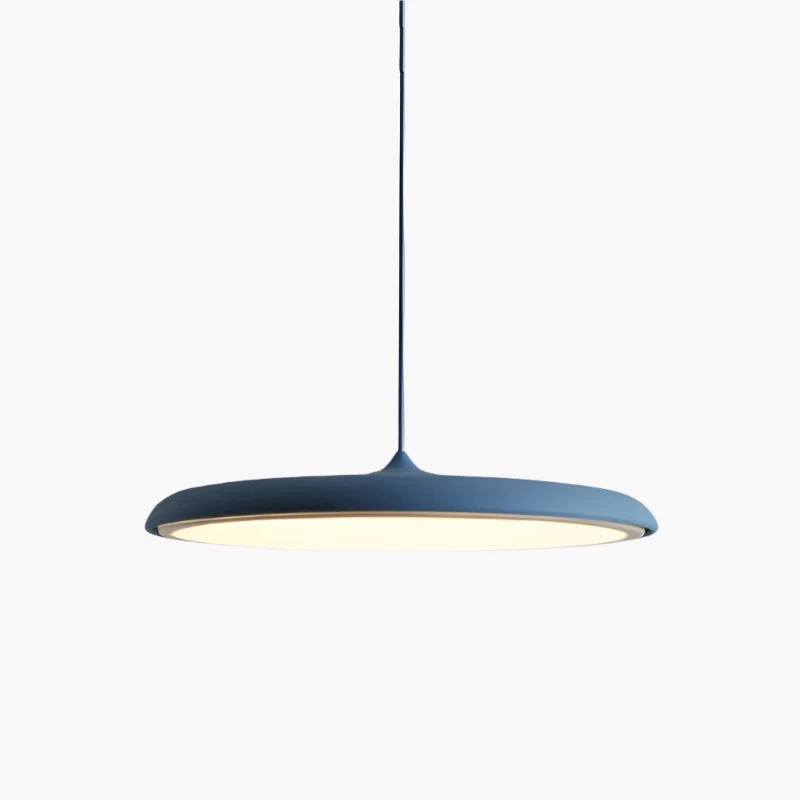 Scandinavische Hanglamp LED Minimalistisch Wit Zwart Grijs Blauw Rosé Goud voor Eettafel Woonkamer Modern Energiezuinig Verlichtingsdesign Ø25cm Ø40cm Aluminium | Sansoti