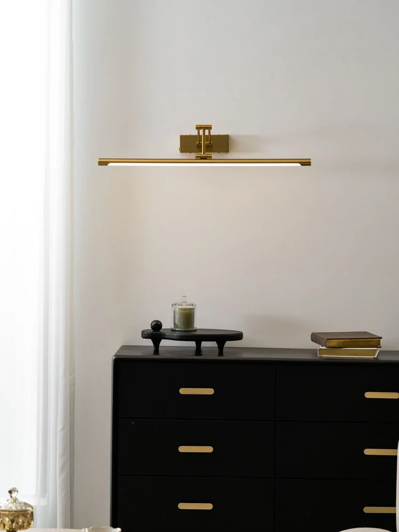 Oplaadbare Schilderijverlichting Goud USB Draadloos Frame Lamp voor Kunst Foto's Muur | Sansoti