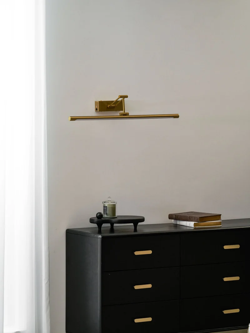 Oplaadbare Schilderijverlichting Goud USB Draadloos Frame Lamp voor Kunst Foto's Muur | Sansoti