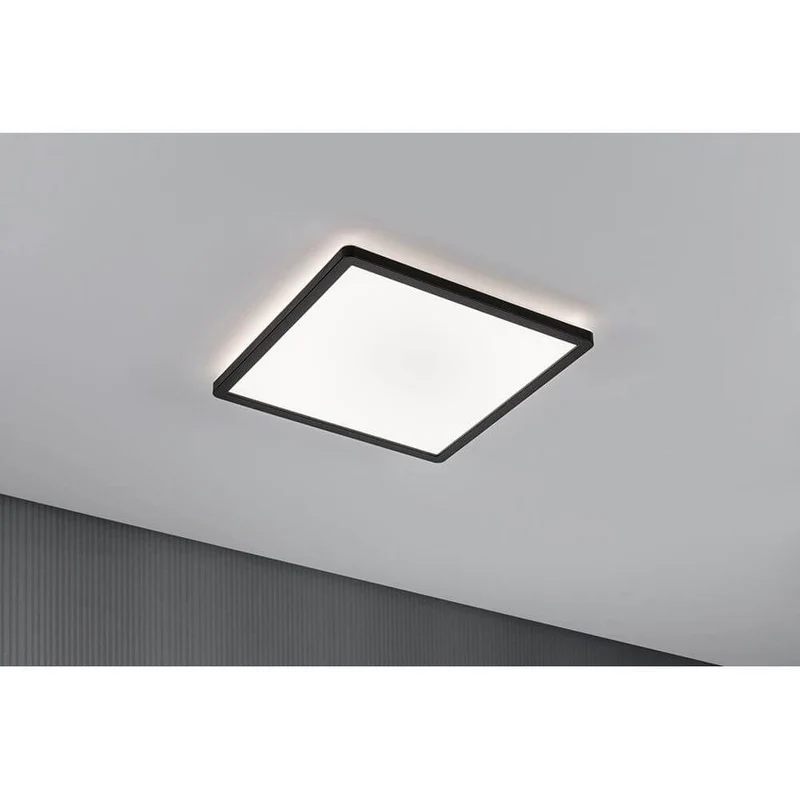 LED Decken & Wand Panel Atria Shine 4000K Schwarz