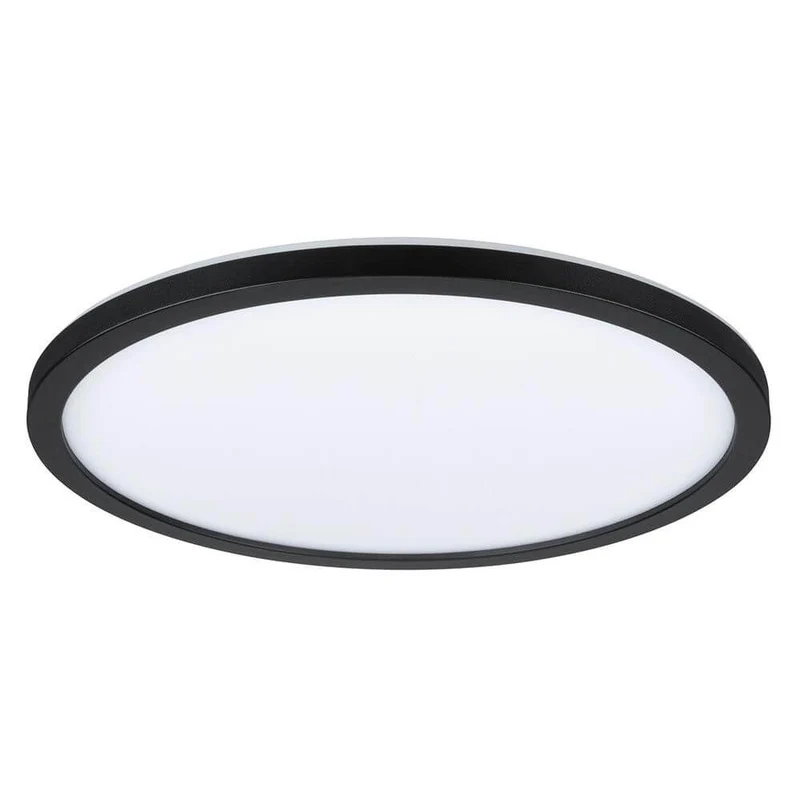 LED Atria Shine Panel Rund Schwarz