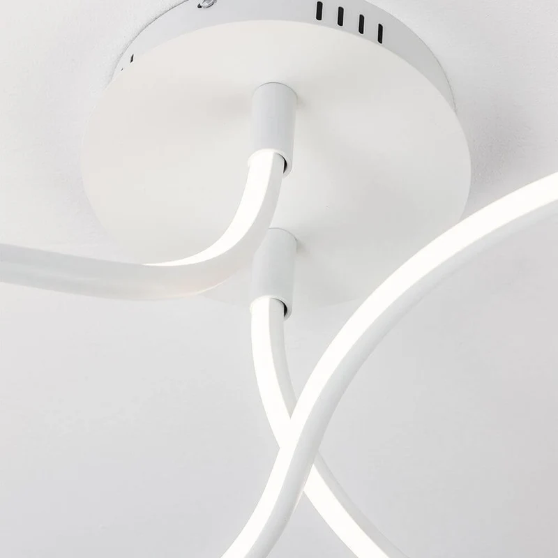 Fungo LED Deckenlampe Weiß