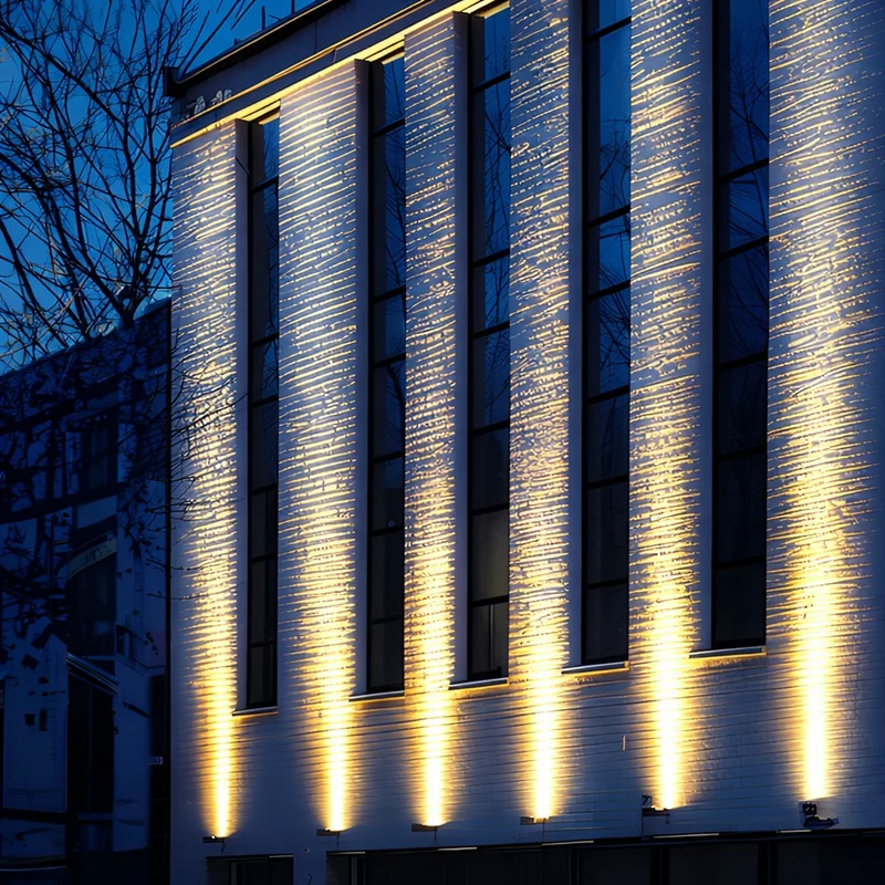 LED Buitenspot Warm Wit IP67 Aluminium voor Gevel en Gevelverlicht Waterdicht Modern Stralend Design 3W 10W 30W 50W 80W Tuinspot Buitenverlichting Tuinverlichting | Sansoti