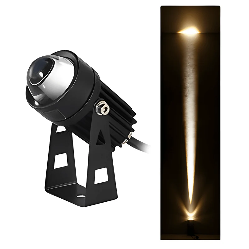 LED Buitenspot Warm Wit IP67 Aluminium voor Gevel en Gevelverlicht Waterdicht Modern Stralend Design 3W 10W 30W 50W 80W Tuinspot Buitenverlichting Tuinverlichting | Sansoti