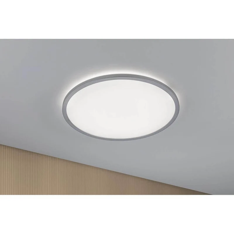 LED Panel Atria Shine Rund Chrom-Matt 3 Stufen-Dimmer
