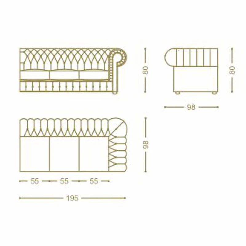 Casa Padrino Luxus Chesterfield Leder Ecksofa Dunkelbraun 293 cm - Echtleder Möbel