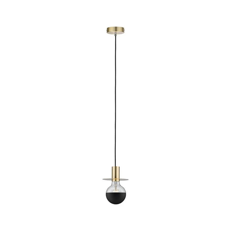 E27 6,5W LED Globe Kopfspiegel 2700K Schwarz-Matt Dimmbar
