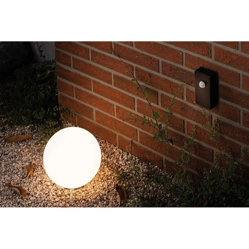 Plug & Shine Smart Home Zigbee Dämmerungssensor Anthrazit