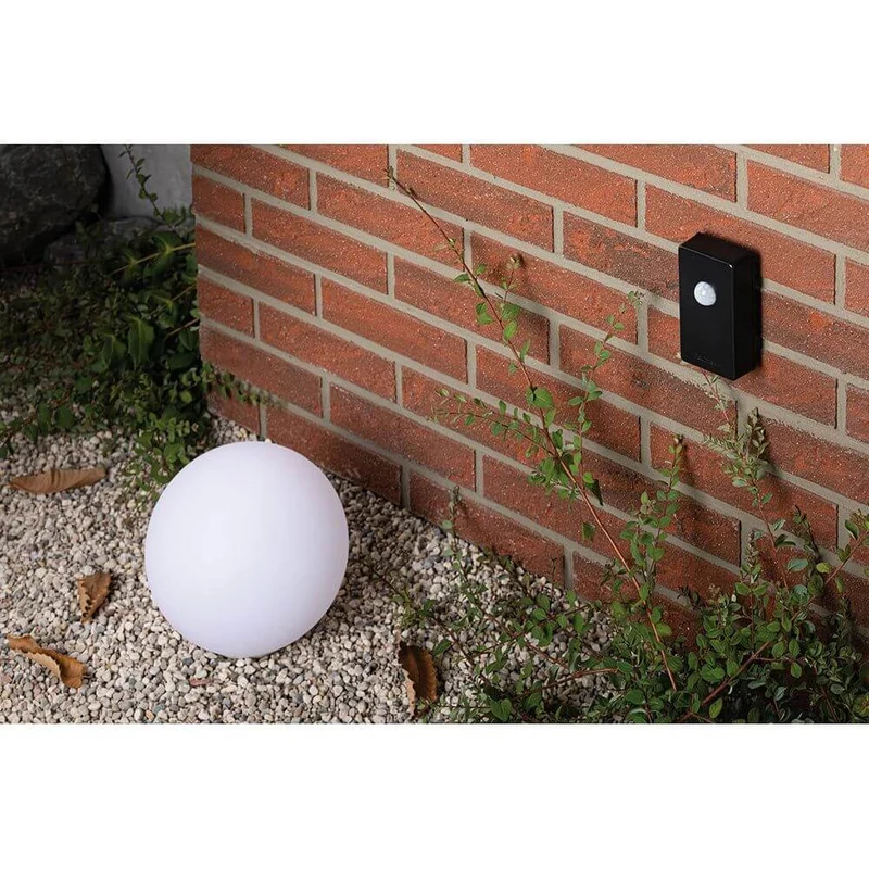 Plug & Shine Smart Home Zigbee Dämmerungssensor Anthrazit