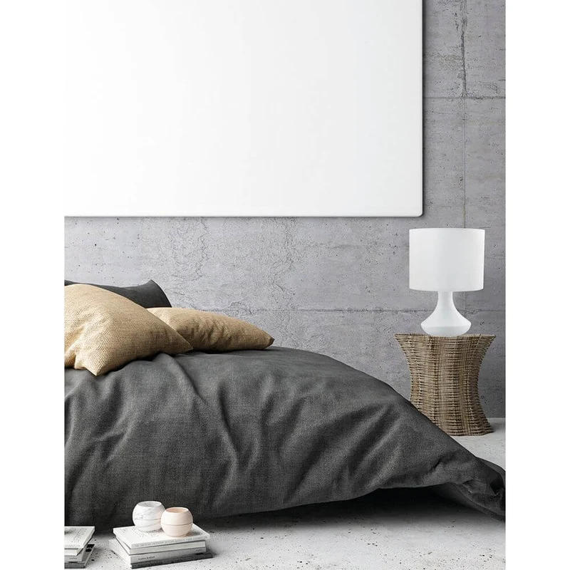 Rosia Tischlampe Matt-Weiß Ø 18cm