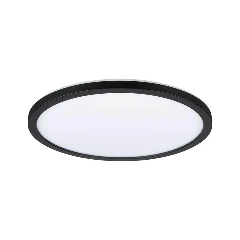 LED Panel Atria Shine Rund Ø 29cm Schwarz