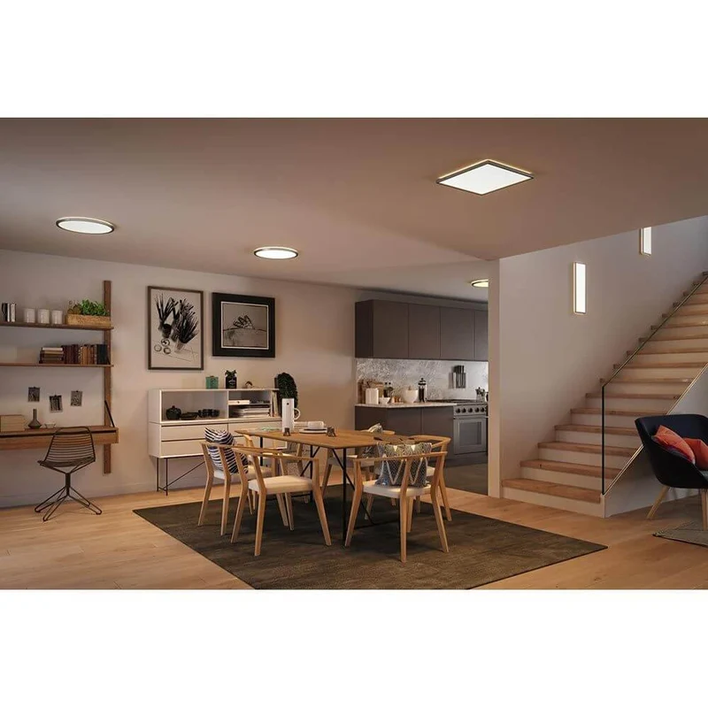 LED Panel Stufen-Dimmer Atria Shine Chrom-Matt
