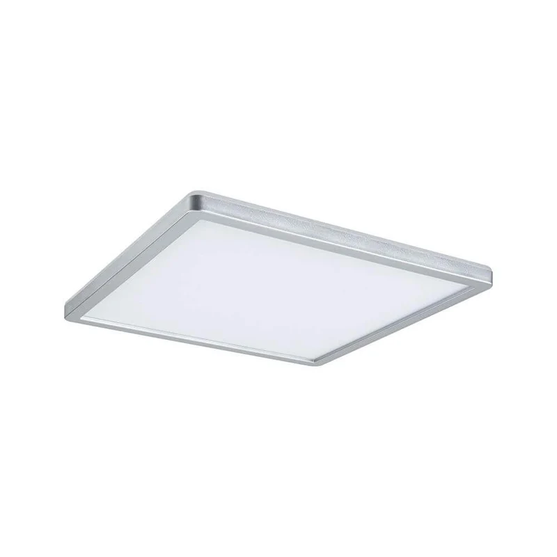 LED Panel Atria Shine Eckig Chrom-Matt 29 x 29cm
