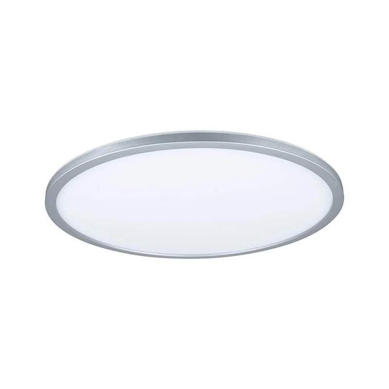 LED Panel Atria Shine Rund Chrom-Matt mit Stufen-Dimmer