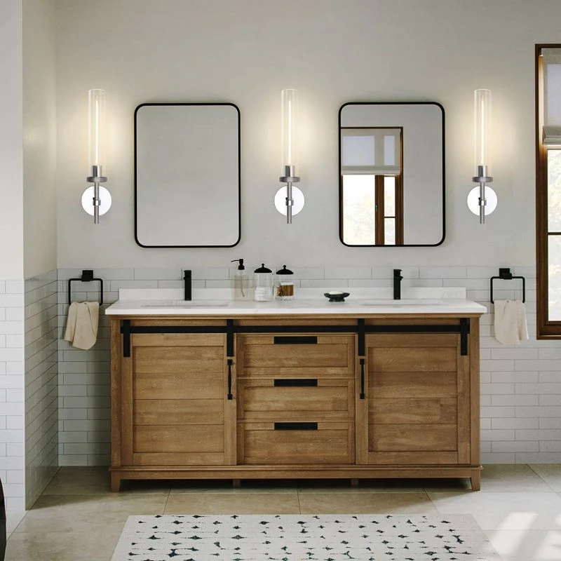 Wandlamp Kristalglas Messing Dimbaar E26 Fitting Woonkamer Slaapkamer Gang Verticaal Horizontaal Montage | Sansoti