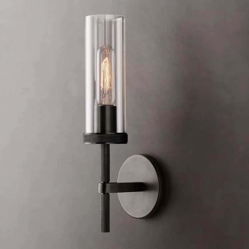 Wandlamp Kristalglas Messing Dimbaar E26 Fitting Woonkamer Slaapkamer Gang Verticaal Horizontaal Montage | Sansoti