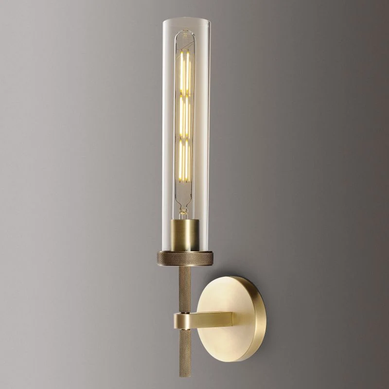 Wandlamp Kristalglas Messing Dimbaar E26 Fitting Woonkamer Slaapkamer Gang Verticaal Horizontaal Montage | Sansoti