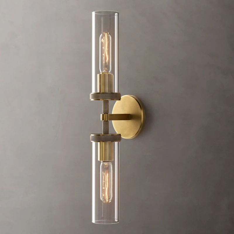 Wandlamp Kristalglas Messing Dimbaar E26 Fitting Woonkamer Slaapkamer Gang Verticaal Horizontaal Montage | Sansoti