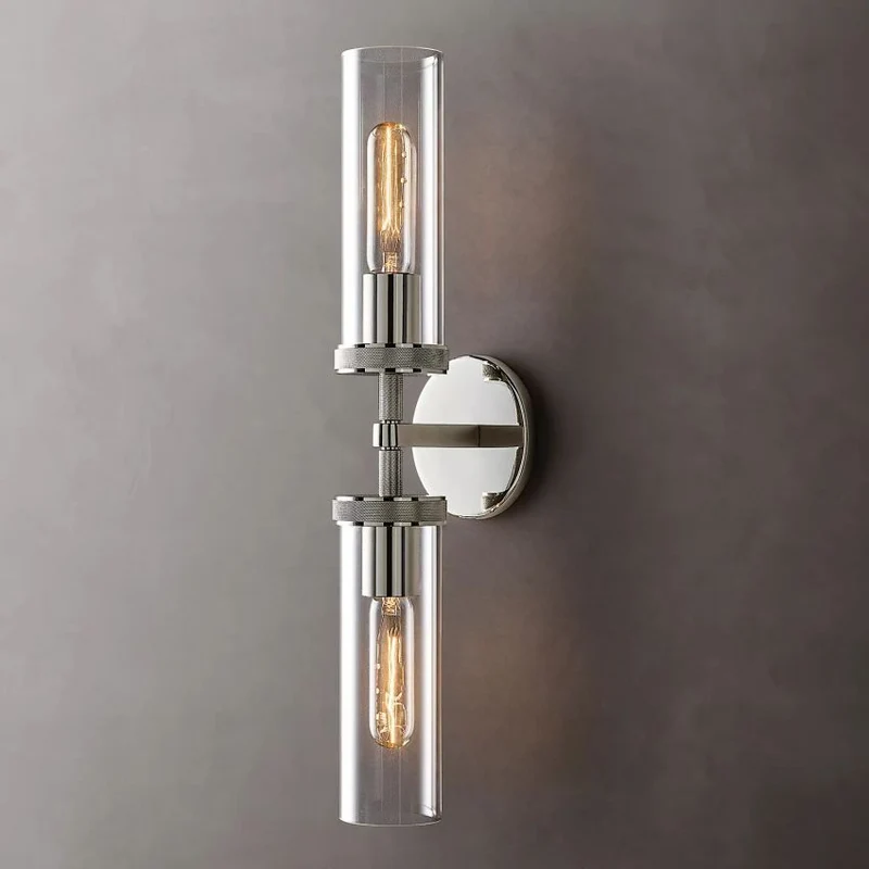 Wandlamp Kristalglas Messing Dimbaar E26 Fitting Woonkamer Slaapkamer Gang Verticaal Horizontaal Montage | Sansoti