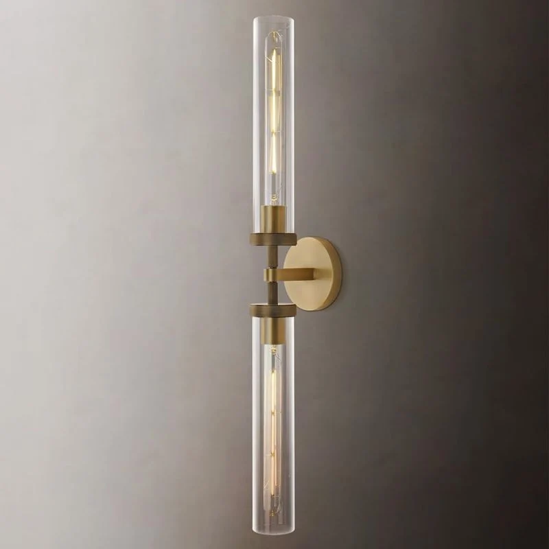 Wandlamp Kristalglas Messing Dimbaar E26 Fitting Woonkamer Slaapkamer Gang Verticaal Horizontaal Montage | Sansoti