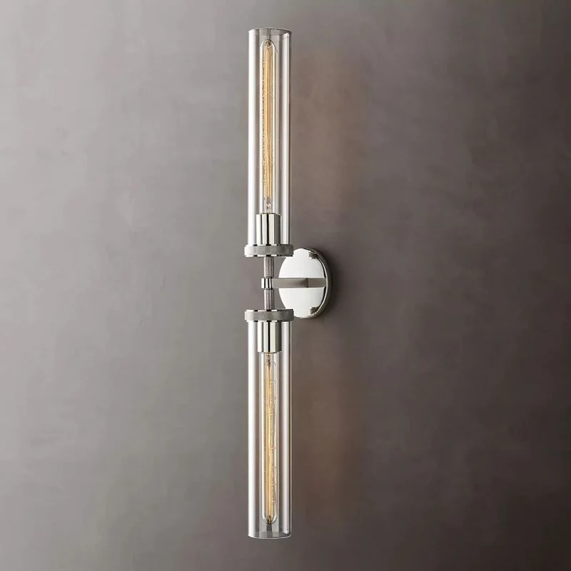Wandlamp Kristalglas Messing Dimbaar E26 Fitting Woonkamer Slaapkamer Gang Verticaal Horizontaal Montage | Sansoti