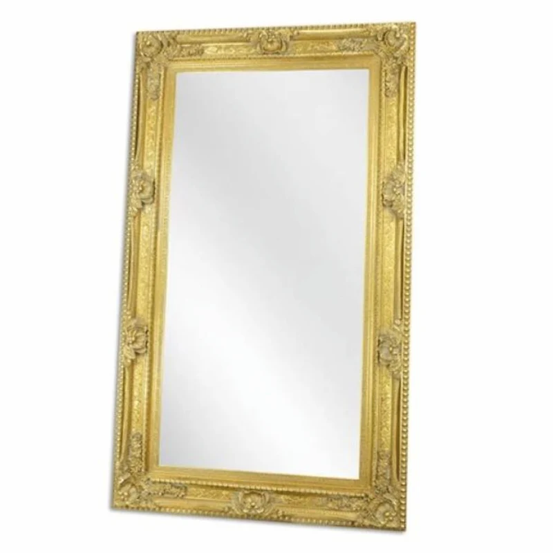 Casa Padrino Barock Spiegel Gold H. 217 cm - Barockstil Wandspiegel