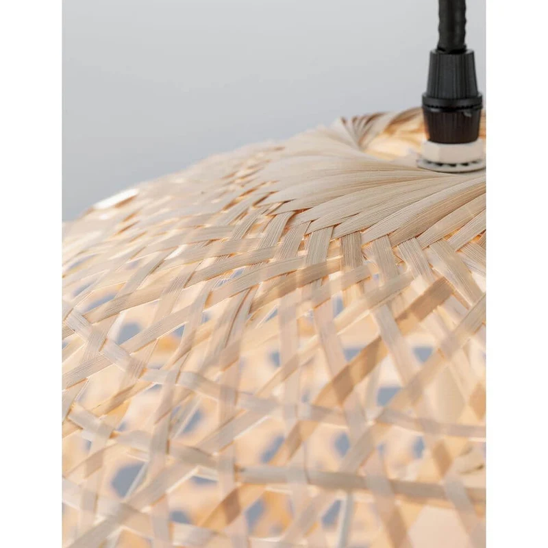 Melody Natur Bambus Hängeleuchte Ø 40cm Kugel