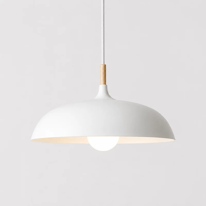 Hanglamp met Verstelbare Hoogte en Aluminium Kap voor Tafel, Keuken, Eetkamer, Leeshoek en Slaapkamer Sfeerverlichting | Sansoti