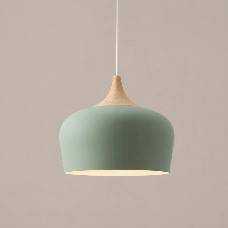Hanglamp met Verstelbare Hoogte en Aluminium Kap voor Tafel, Keuken, Eetkamer, Leeshoek en Slaapkamer Sfeerverlichting | Sansoti