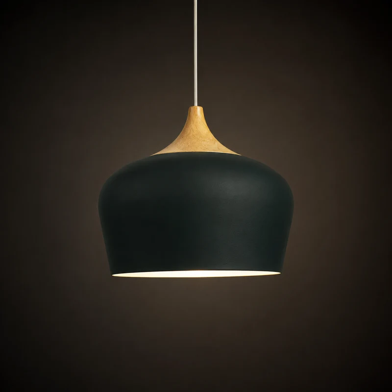 Hanglamp met Verstelbare Hoogte en Aluminium Kap voor Tafel, Keuken, Eetkamer, Leeshoek en Slaapkamer Sfeerverlichting | Sansoti