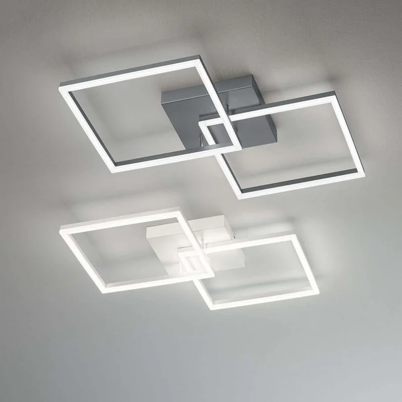 Bard LED Deckenleuchte Metall Anthrazit