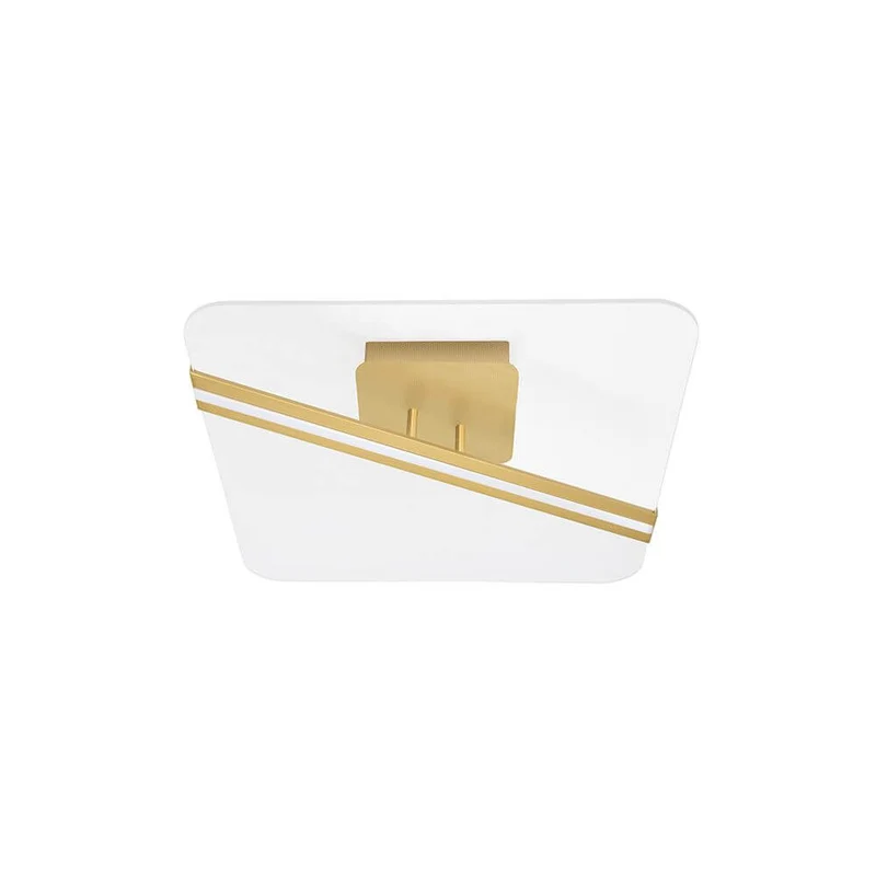 Jertuna LED Deckenlampe Gold, Klar