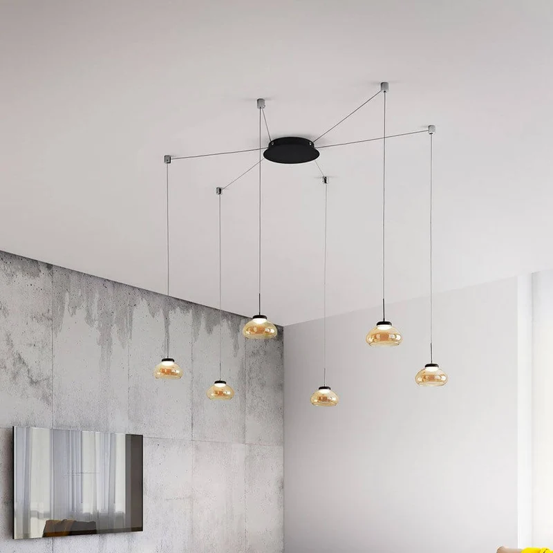 Arabella LED Pendelleuchte 6-Flammig