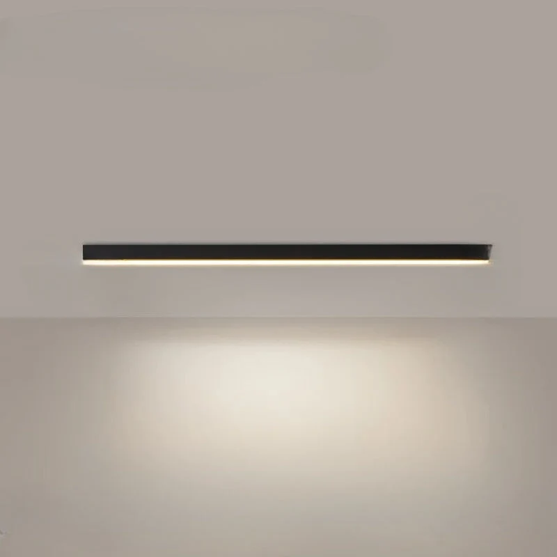 Lineaire LED Plafondlamp Aluminium 60-150cm Neutraal Wit Licht Strak Modern Design voor Keuken Kantoor Werkplek | Sansoti