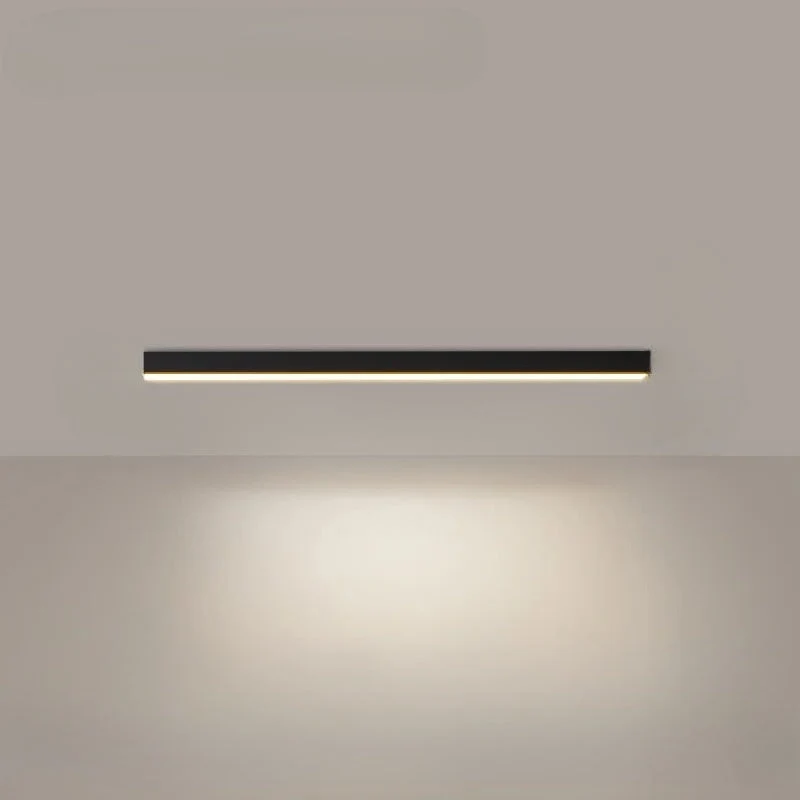 Lineaire LED Plafondlamp Aluminium 60-150cm Neutraal Wit Licht Strak Modern Design voor Keuken Kantoor Werkplek | Sansoti